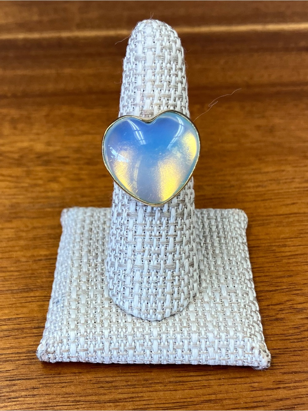 NWT Charles Albert Alchemia Adjustable Opalite Heart Ring